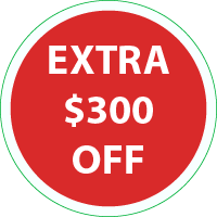 Titan Master Series HD2P-12KMSC 12,000lb Clearfloor 2-Post Lift