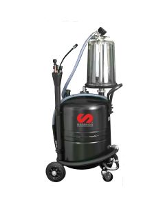 SAMSON 18 GAL OIL SUCTION UNIT W/TRANSPARENT CHAMBER-BLACK