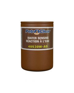 Petro Clear 40530W-AD Particulate Removing & Water Sensing Spin-on Filter