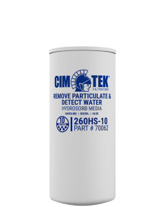 Cim-Tek 70062 (260HS-10) 10 Micron Water & Particulate Hydrosorb Fuel Filter