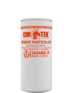Cim-Tek 70225 (260AMG-10) 10 Micron Microglass Particulate Spin-On Fuel Filter