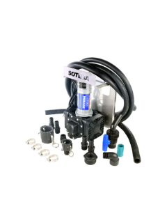 Sotera 115V AC Chemical Transfer Pump, IBC Mount with Hose & Suction Pipe