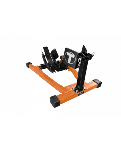 Titan Bulldog Custom Profile Wheel Chock - Black/Orange