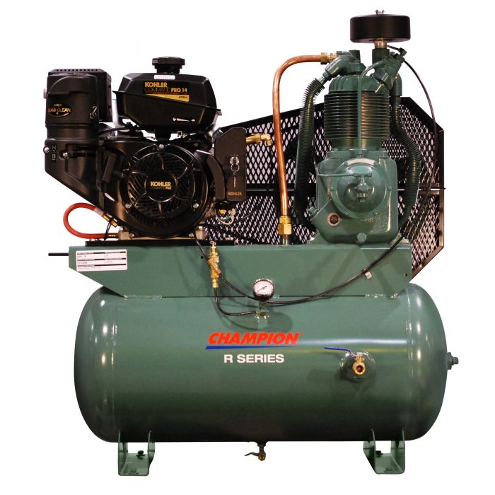 Champion R Series 30 Gallon Air Compressor Kohler Motor Excel
