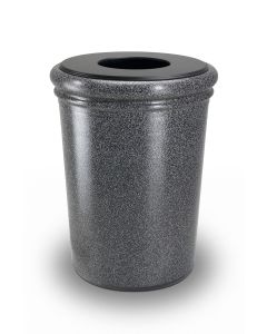 DCI Round StoneTec 50-Gallon Waste Container 7209