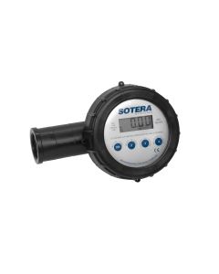 Sotera 2-20 GPM 4-Digit Digital Chemical Transfer Meter, Air-Sensing