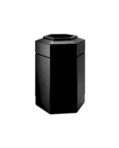 DCI 30 Gallon Hex Waste Container 7371
