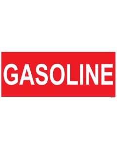 9" X 22" GASOLINE Decal