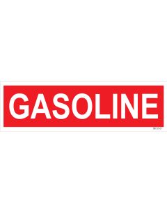 4" X 13.5" GASOLINE PUMP Decal