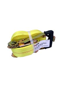 J Hook Ratchet Strap, 2" x 27'