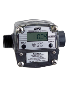 GPI LM-300-Q6N 1 in. NPT Digital Oil Meter