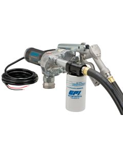 GPI M-180S-ML, 12V 18GPM Fuel Transfer Pump, Manual Nozzle, Filter Kit