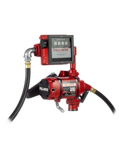 Fill-Rite NX25-120NB-AH 120V AC 25 GPM Fuel Transfer Pump With Meter & Nozzle
