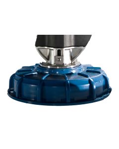 PIUSI 6" IBC Cover w/ 2" Buttress Blue